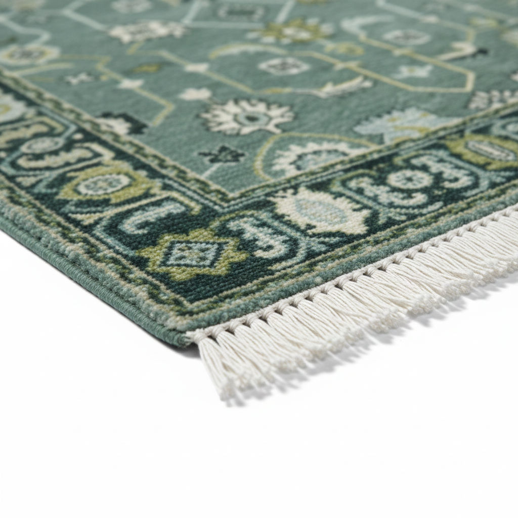 VELANORA - Hand Knotted Oushak Carpet